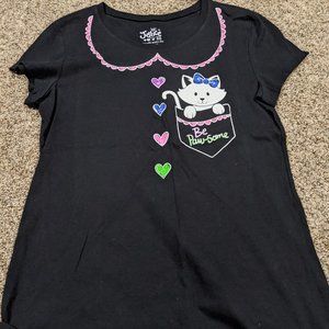 Justice "Be Paw-Some" T-shirt - Size 20; NWT